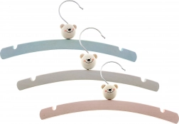 Hess drvene vješalice Medvjedić 6 kom