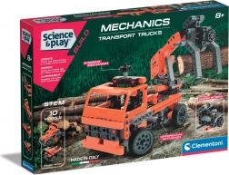 Clementoni Science & Play Mehanička laboratorij – transportni teretni kamioni 10u1