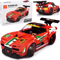 Konstrukcijski set trkaćeg automobila za djecu od 6 godina