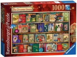 Ravensburger puzzle Božićna knjižnica 1000 dijelova
