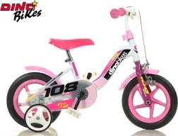 Dječji bicikl 10" Dino Bikes Girl ružičasti