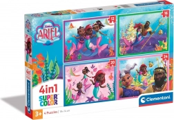 Clementoni puzzle Ariel 4 u 1 (12–24 dijelova)
