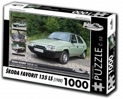 Puzzle RETRO-AUTA Škoda Favorit 135 LS 1000 dijelova