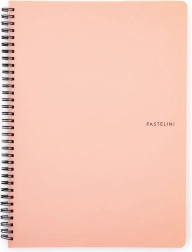 Spirala blok A4 Pastelini u mareličastoj boji