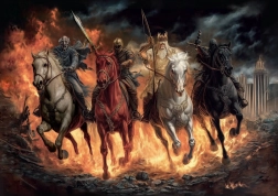 Puzzle Četiri jahača apokalipse 1000 dijelova