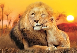 Puzzle Clementoni Neočekivani zagrljaj 180 dijelova