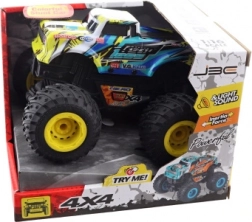 džip na baterije s velikim kotačima i zvukovima