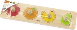 Drvene puzzle s ručkama Voće