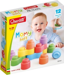 Momy Soft konstrukcijski set za malu djecu, 12 oblika