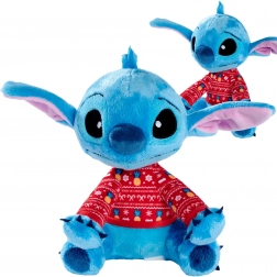 Plišana igračka DISNEY Lilo i STITCH u crvenom božićnom džemperu 25 cm