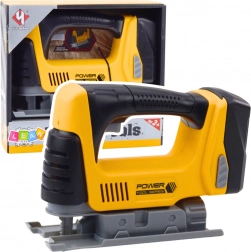 Dječja interaktivna ubodna pila sa svjetlosnim efektima žuta