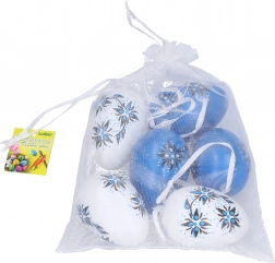 Ukrasna plastična jaja raznobojna