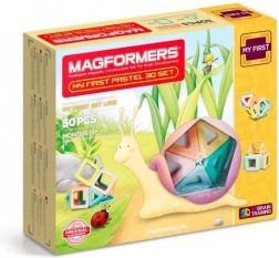 Magnetična građevna igračka Magformers Moj prvi Pastelle