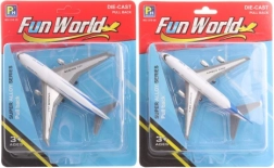 Metalni avion za djecu 14 × 13 cm