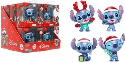 Metalna figurica STITCH 6,5 cm s božićnom kapom – kolekcionarsko izdanje od Jada Toys