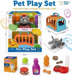 Prijenosni transporter s mačićem plišana igračka