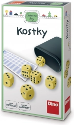 Dino putna igra Kocke