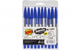Jednokratne olovke TOTO - plava tinta, 10 kom