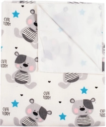 Vodootporna flanelska podloga NEW BABY Cute Teddy