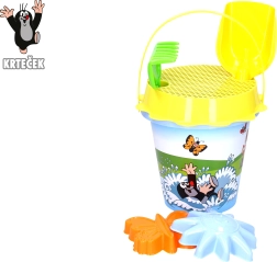 set za pijesak Krtko 1,5 l plava