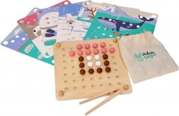 Drvena motorička igra s kuglicama – životinje Arktika (ADAM TOYS)