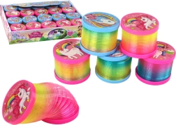 Dugin opružnik s LED efektom – motiv jednoroga