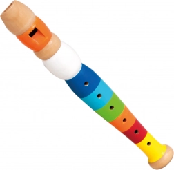 Šarena drvena frula za djecu