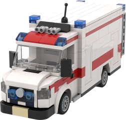 Brixies Plus hitna pomoć s nosilima, 430 dijelova