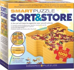 EUROGRAPHICS sorter za puzzle – set od 6 posudica