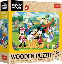 Drvene puzzle MICKEY I PRIJATELJI 24 dijelova