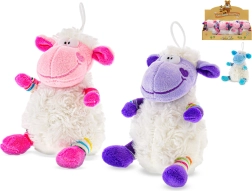 Plush Sheep 14 cm Sitting, Multiple Colors