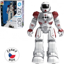 Interaktivni robot Viktor 27 cm, 21 funkcija, crveni
