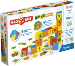Geomag Magicube matematički set za slaganje, 61 dijel