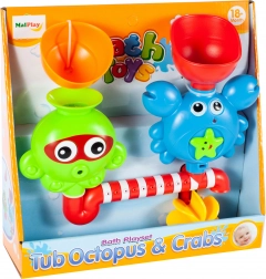 Kupališna igračka hobotnica i rak