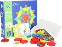 Drvena mozaikova Montessori slagalica 155 dijelova