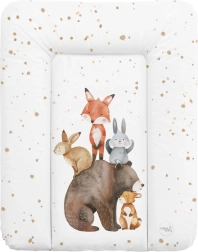 Ceba Baby meka podloga za presvlačenje Basic Forest Friends 50 × 70 cm