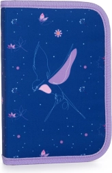 Školski pernica OXY GO Cvijeće, 1 kat, 2 preklopa