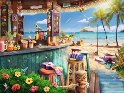 Puzzle Plažni bar 1500 dijelova RAVENSBURGER