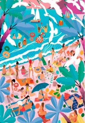 Clementoni puzzle Nedjelja na plaži 1000 dijelova