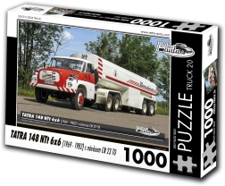 Retro-auta puzzle kamion tatra 148 ntt 6x6 s poluprikolicom – 1000 dijelova