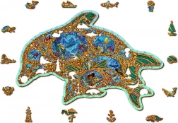 Drvene puzzle WOODEN CITY Dragulji mora – 250 dijelova, eko