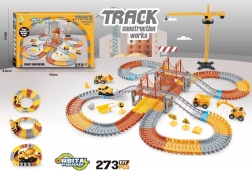 željeznička staza s 2 mosta, 273 dijelova (1 autić)