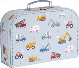 A Little Lovely Company set od dva kartonska kovčega za djecu s motivom šumskih životinja – Vozila