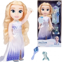 Pjevajuća lutka DISNEY PRINCESS Elsa Frozen 35 cm s dodacima