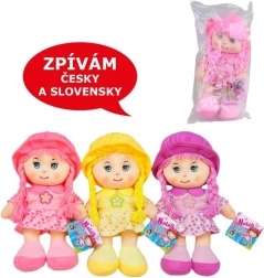 Tekstilna lutka sa zvukom 26 cm