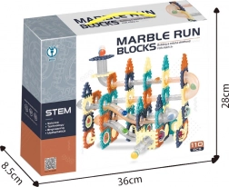 Kuglena staza – građevni set 110 kom