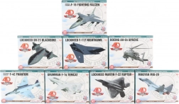 Konstrukcijski set letećeg sredstva – plastični avion bez ljepila