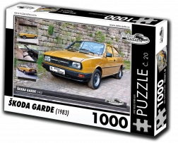 Slagalica RETRO-AUTA Škoda Garde 1000 dijelova