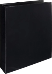Kataloški registrator A4 s D-prstenovima, crni Classic