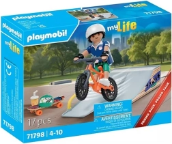 Playmobil poklon set skateboarder s rampom